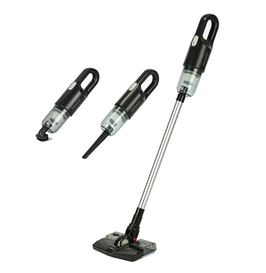 Aspirateur-balai sans fil, 18000Pa, Humide et Sec à Aspiration 18000 Pa, Vadrouille Tout-en-un, Réservoir d'Eau
